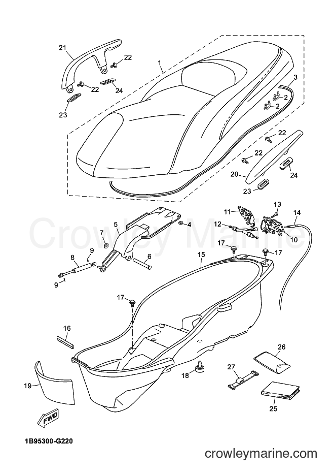 2009 Scooter YP125R - YP125R (1B97) [030] - SEAT