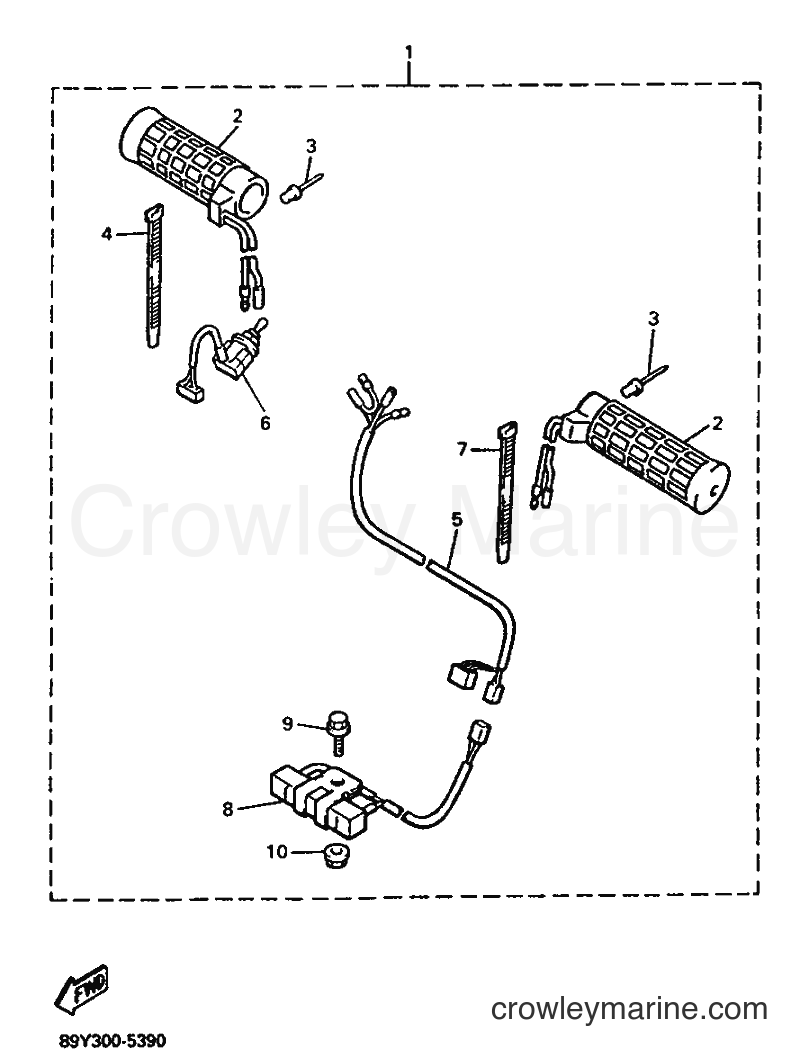 1995 Snowmobile ET410TR - ET410TR (89Y4) [010] - ALTERNATE FOR ELECTRICAL