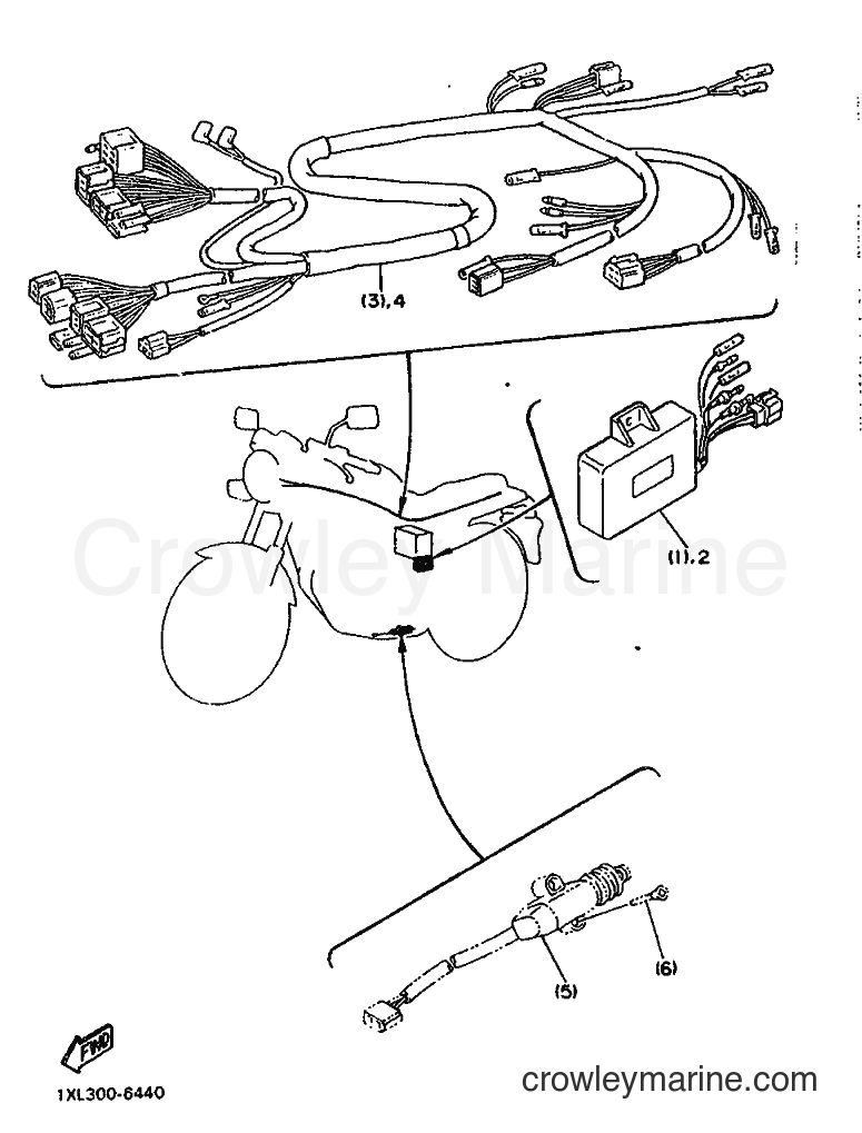 1987 Street Bike SRX600 - SRX600 (1XL) [999] - ELECTRICAL