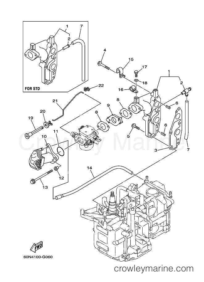 Yamaha Motors F8LMH-2011 (60R7) [130] - INTAKE