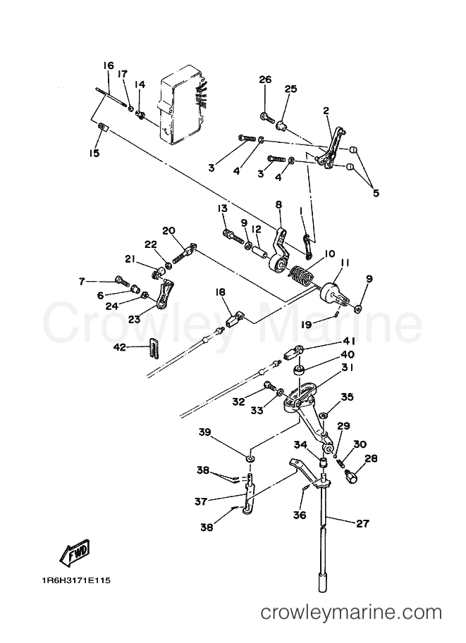 Yamaha Motors 70B (6H3) [030] - CONTROL