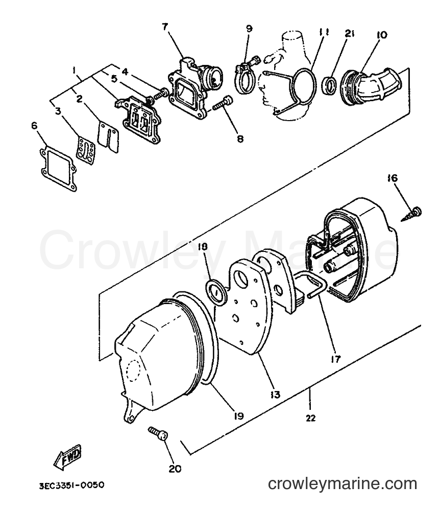 Yamaha Motors CH50 (3EC6) [999] - INTAKE