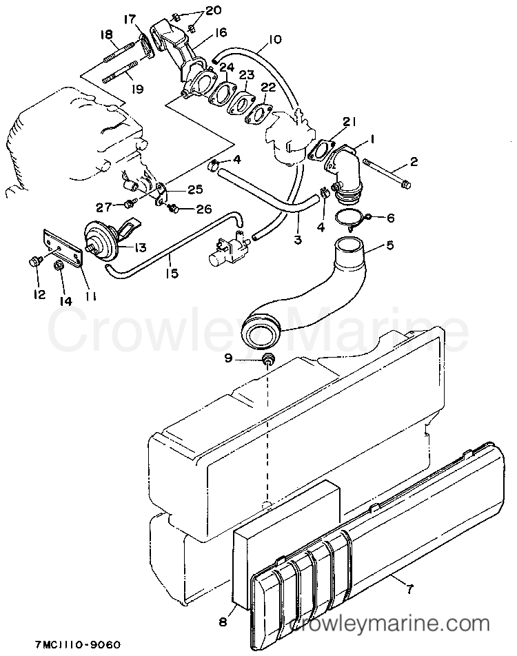 Yamaha Motors YG400D - AIR FILTER