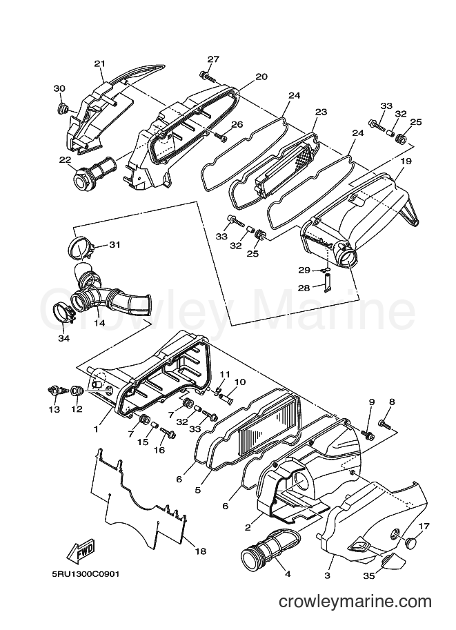 Yamaha Motors YP400 (5RU6) [010] - INTAKE 2