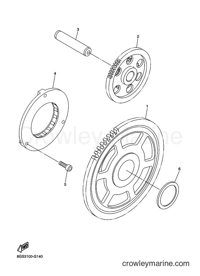 Yamaha Motors RS10VT (8ETD) [020] - STARTER