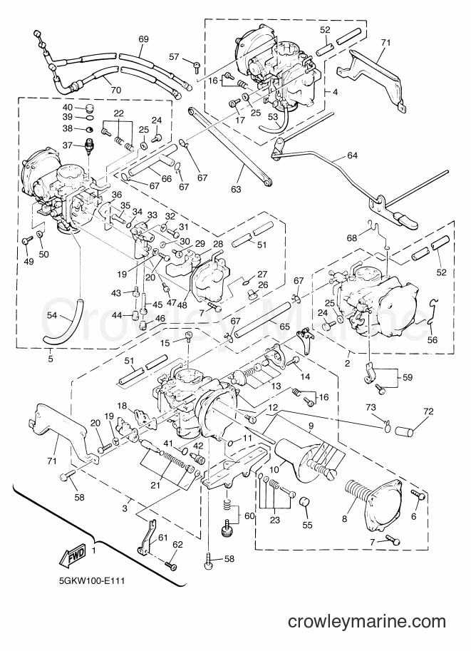 2007 Cruiser VMX12 - VMX12 (4C45) [010] - CARBURETOR 2