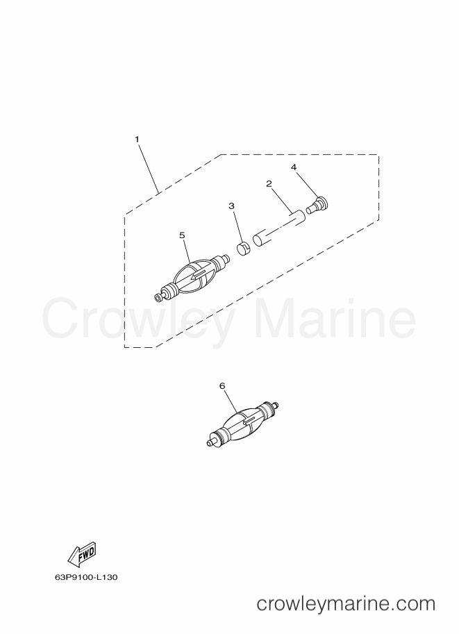 Yamaha Motors LF115XA-2012 (68WB) [060] - FUEL 2