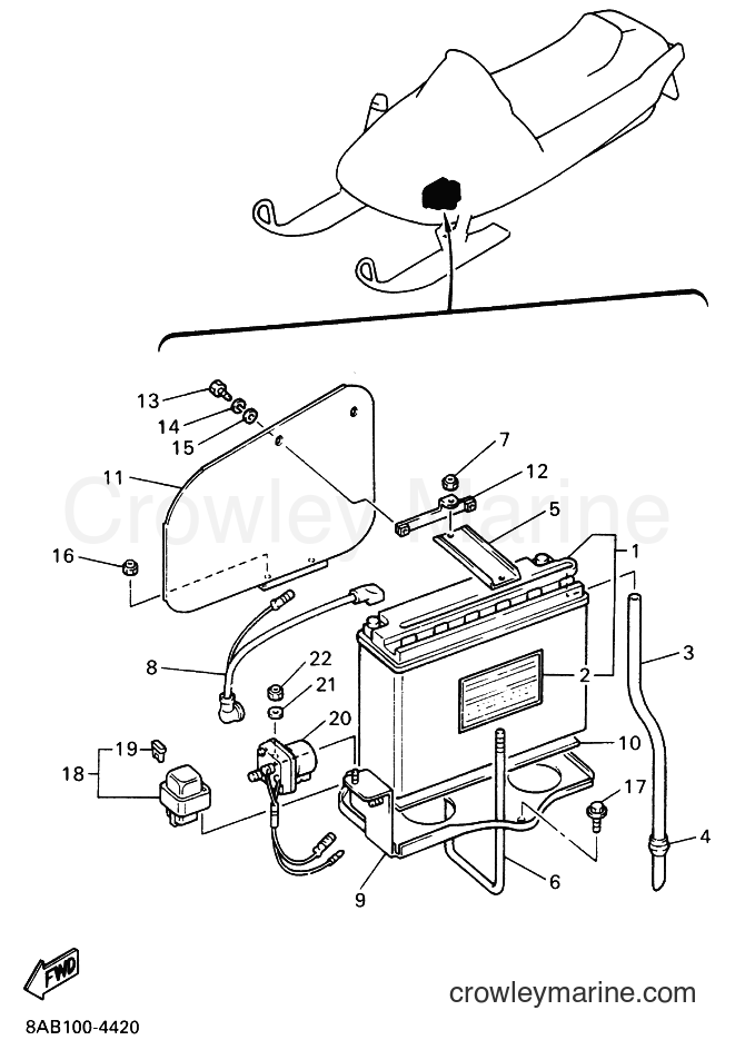 Yamaha Motors VX500E (8BP1) [020] - ELECTRICAL 2