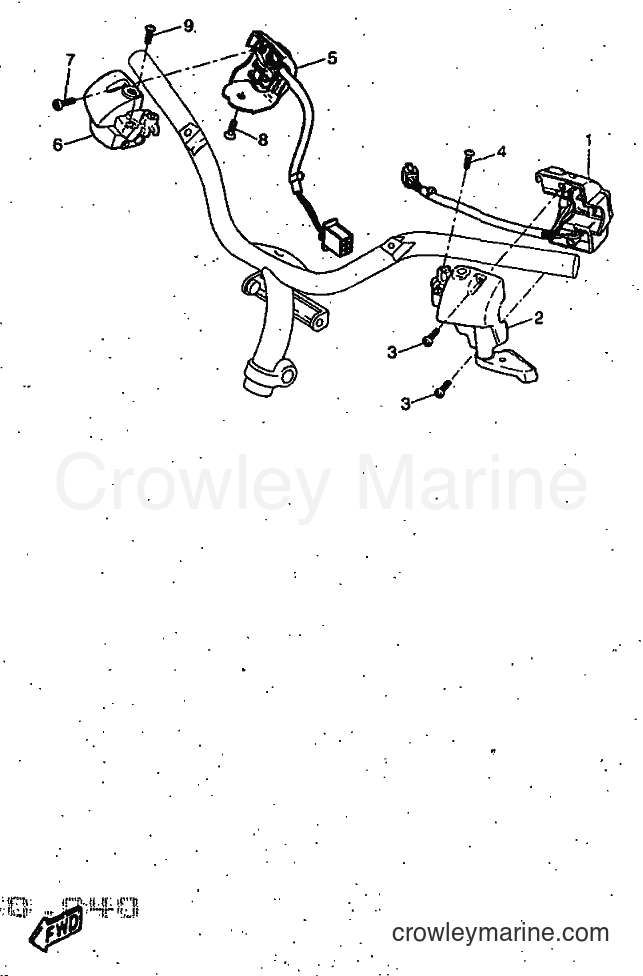1997 Scooter YQ50 - YQ50 (5DP1) [999] - HANDLE SWITCH & LEVER
