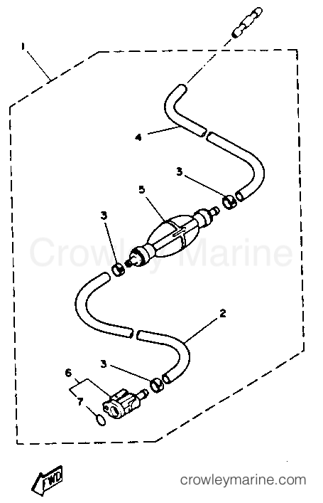 Yamaha Motors L200TXRR - FUEL SYSTEM 2