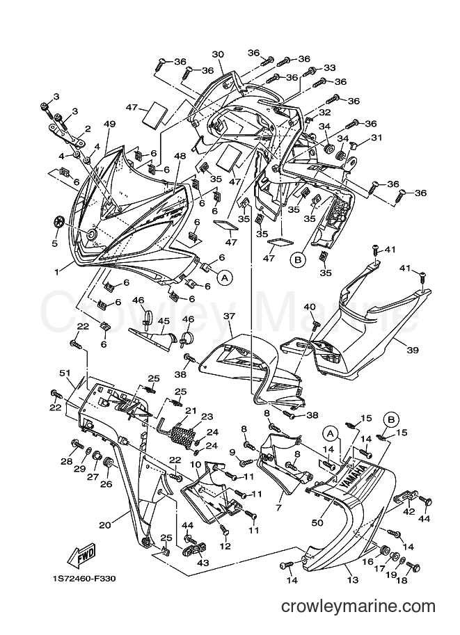 2007 Scooter T135SE - T135SE (1S72) [010] - LEG SHIELD