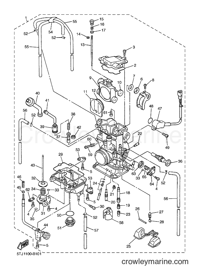 2003 Dirt Bike WR250F - WR250F (5UM2) [070] - CARBURETOR