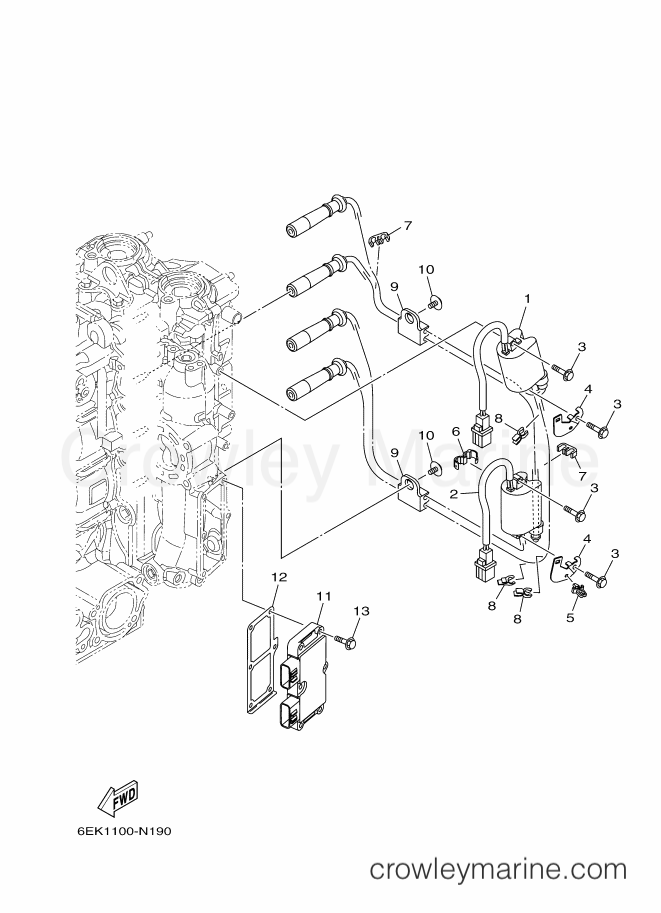 Yamaha Motors LF115B (6EL1) [020] - ELECTRICAL 4