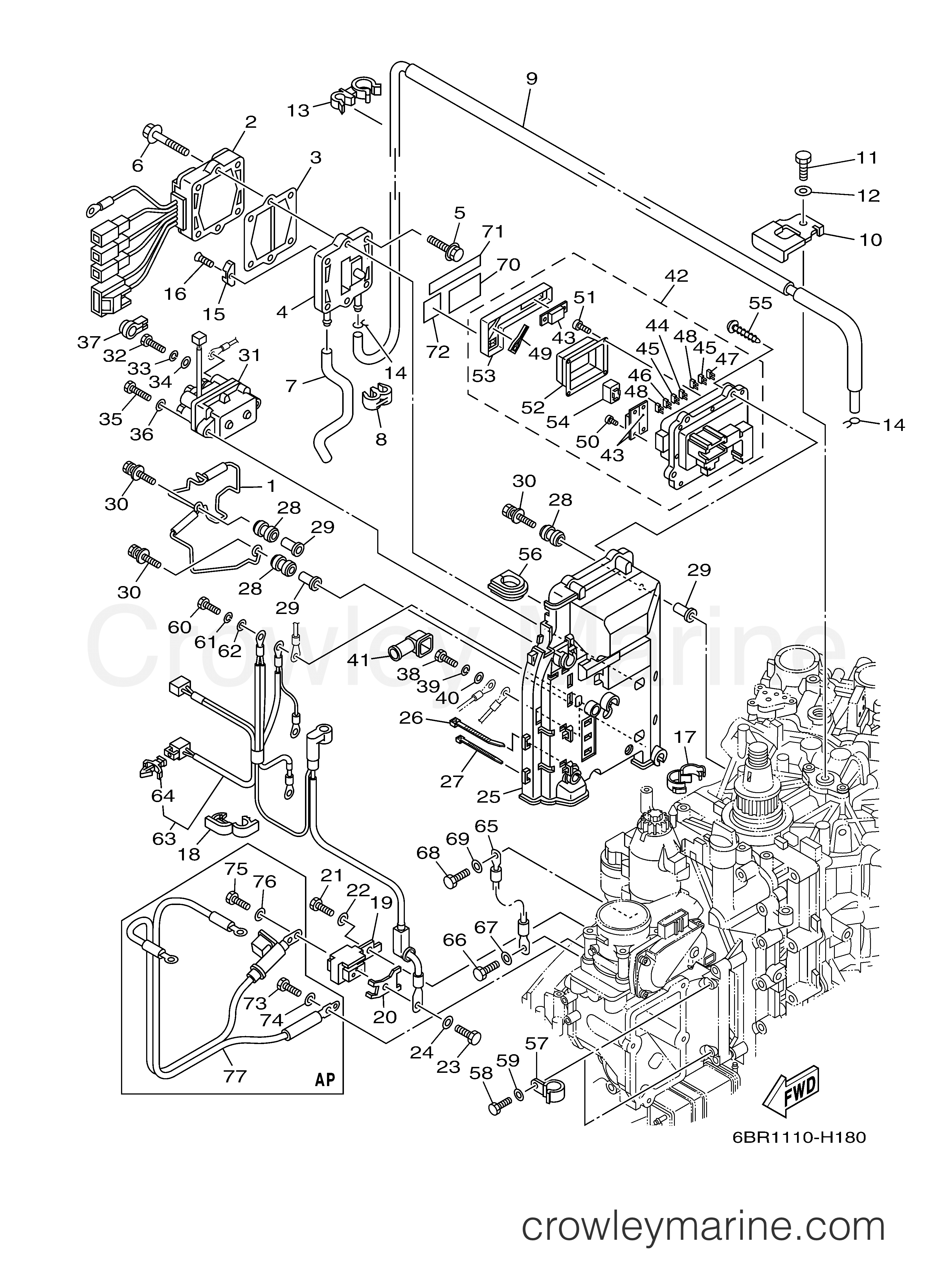 Yamaha Motors LF250BTXR - ELECTRICAL 2
