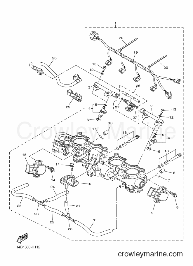2011 Sport Bike YZF-R1 - YZF-R1 (45B2) [010] - INTAKE 2