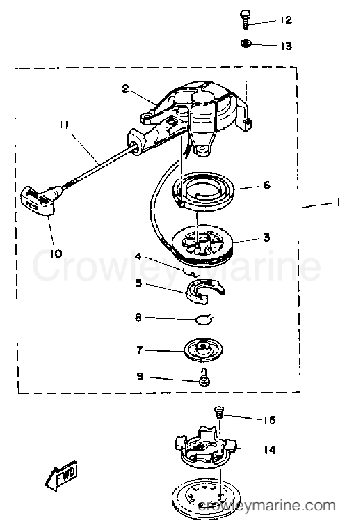 Yamaha Motors 2MSHQ - MANUAL STARTER