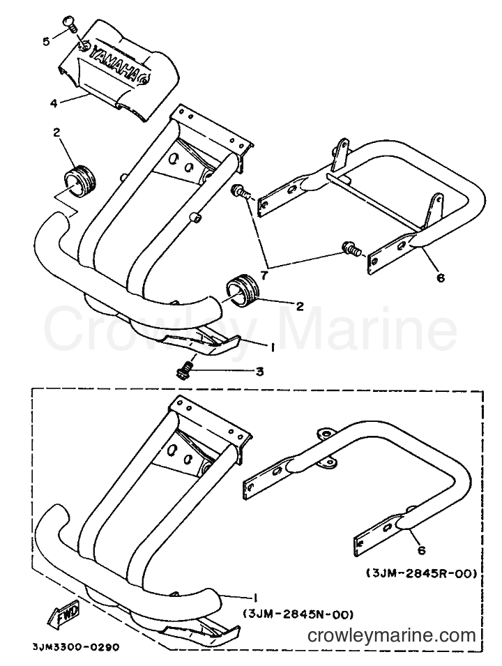 1990 ATV YFS200 - YFS200 (3JM3) [010] - GUARD