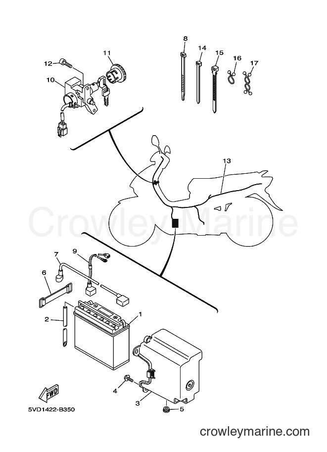 Yamaha Motors AT115 (5VD1) [010] - ELECTRICAL 1