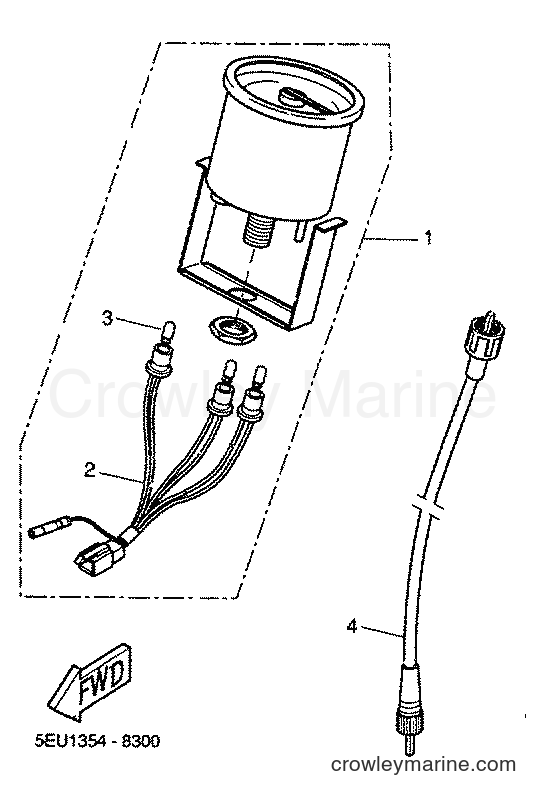 Yamaha Motors YH50 (5PF1) [010] - METER