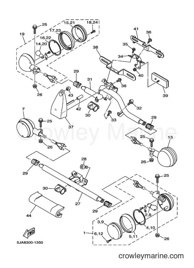 Yamaha Motors XV1600A (5JAA) [110] - FLASHER LIGHT