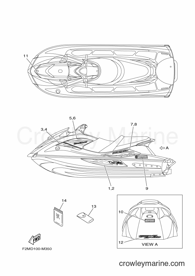 Yamaha Motors VX1800A (F2MD) [020] - GRAPHICS