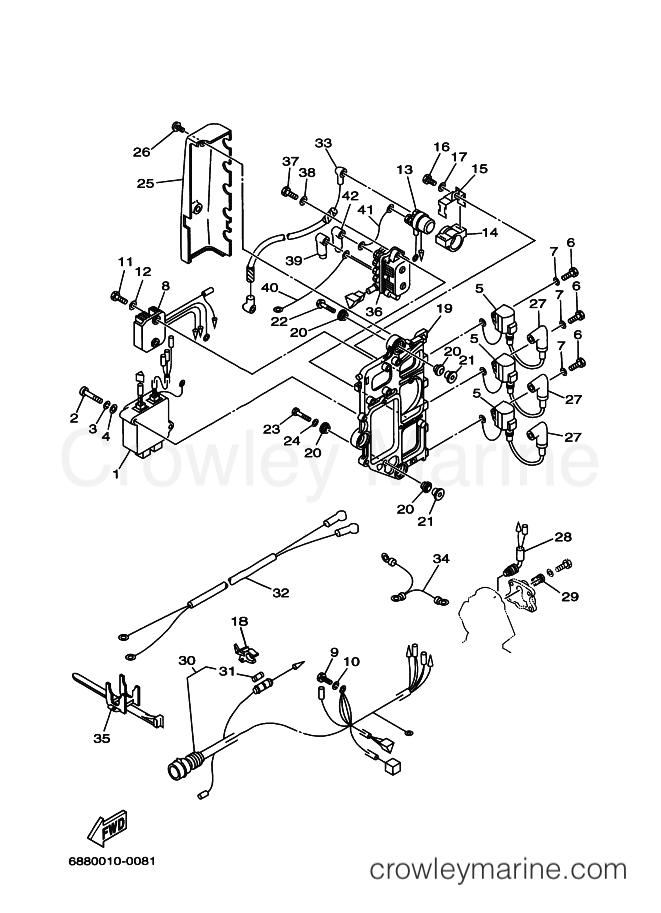 Yamaha Motors 85AEDL (6887) [310] - ELECTRICAL 1