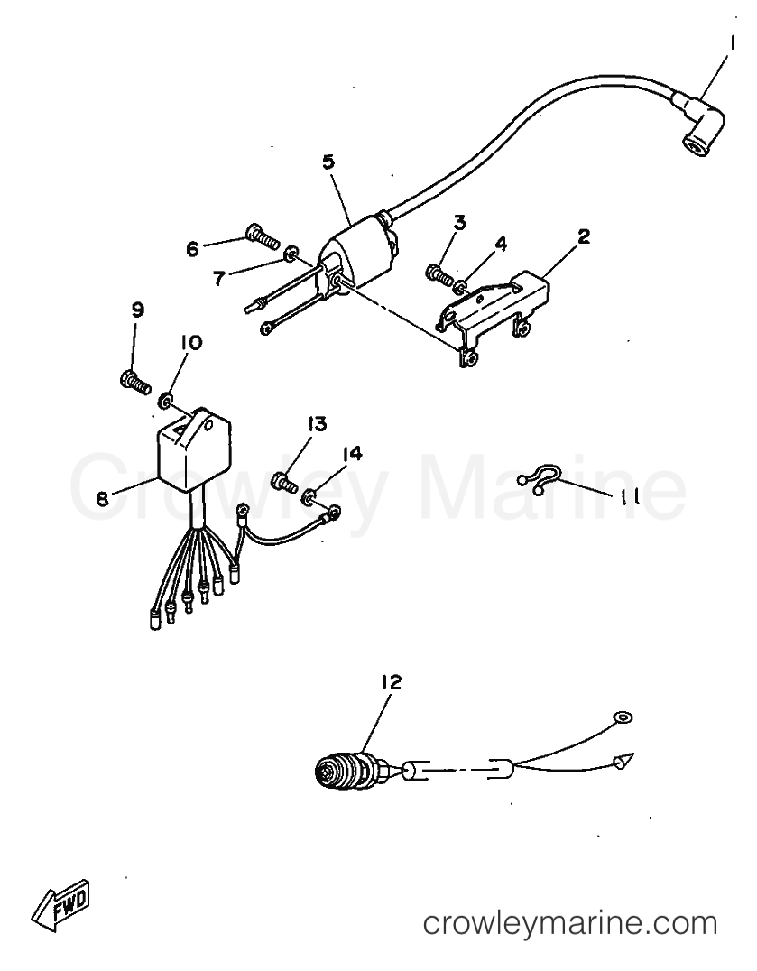 Yamaha Motors 3A (6L5) [03C] - Parts Catalog Page