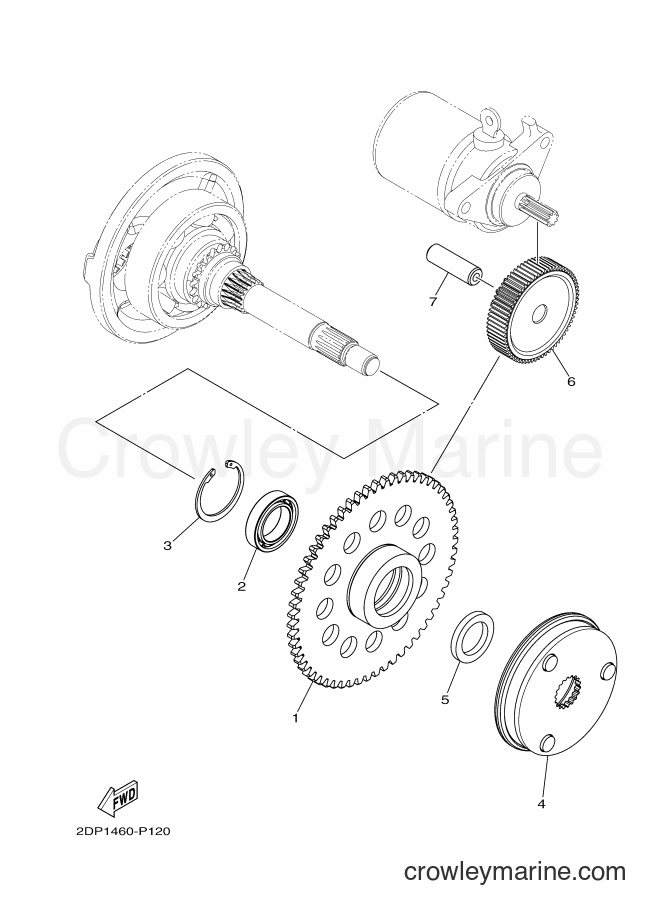 2016 Street Bike GPD150-A - GPD150-A (2DP4) [010] - STARTER