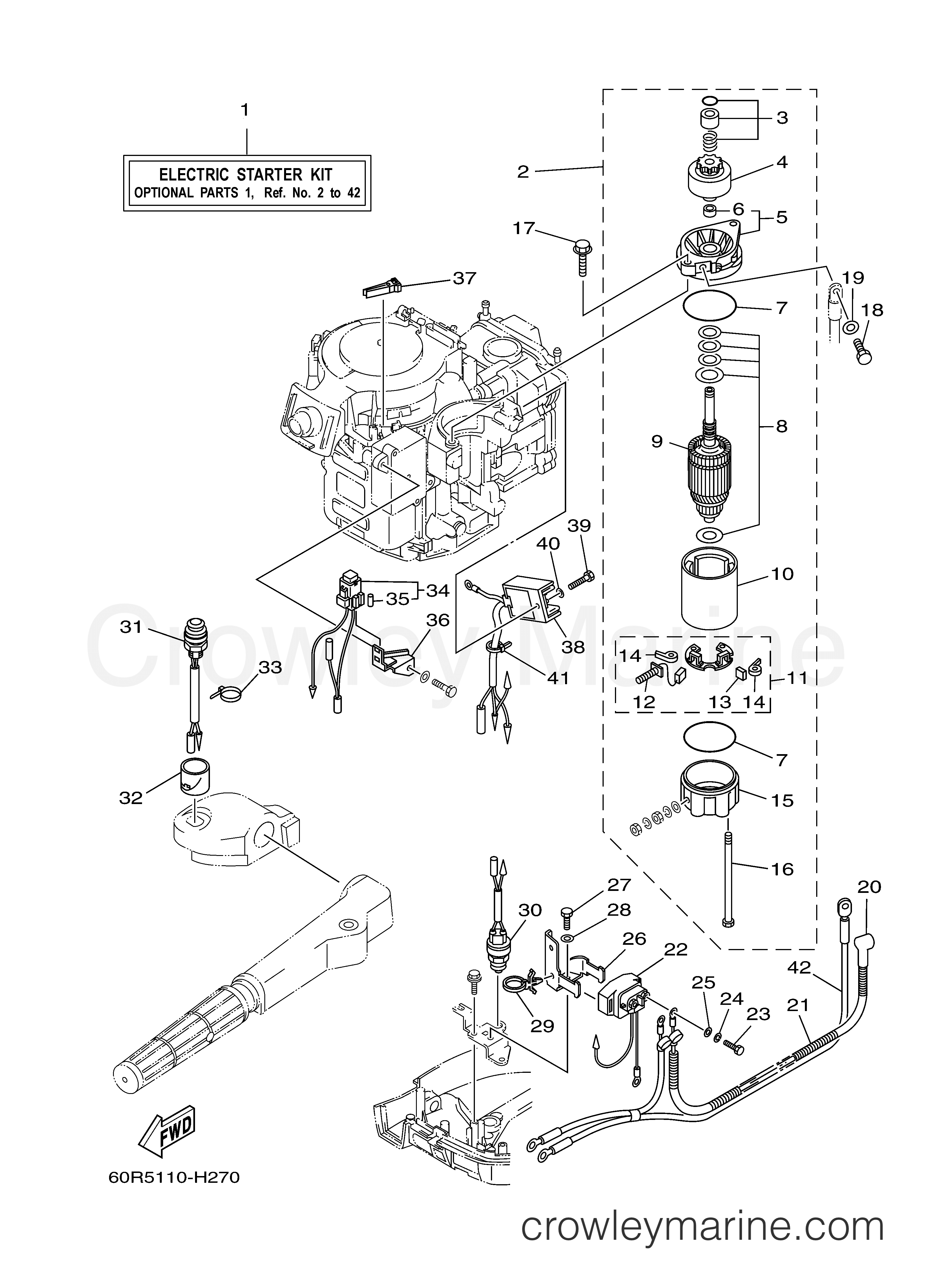 Yamaha Motors F8CMSH - OPTIONAL PARTS 1
