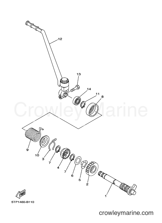 Yamaha Motors T105SE (5LM4) [010] - STARTER