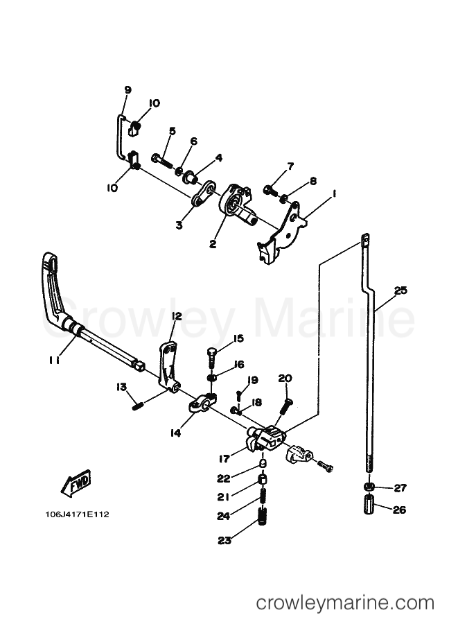 Yamaha Motors 40J (6J4) [010] - CONTROL