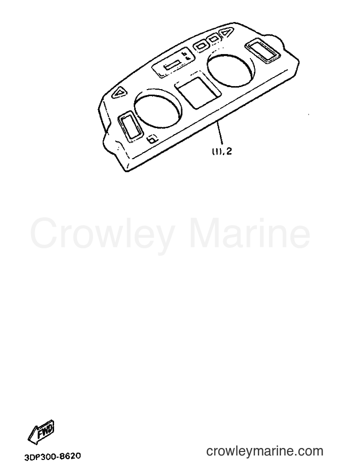 Yamaha Motors XVZ12TD (3DP1) [999] - ALTERNATE FOR METER
