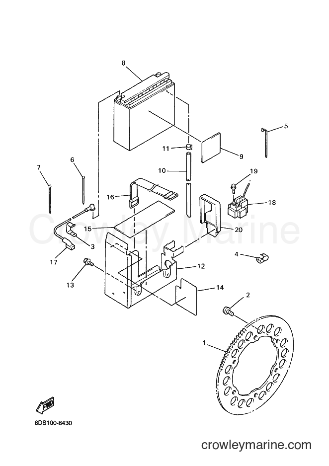Yamaha Motors VT700 (8DM1) [030] - ELECTRICAL 2