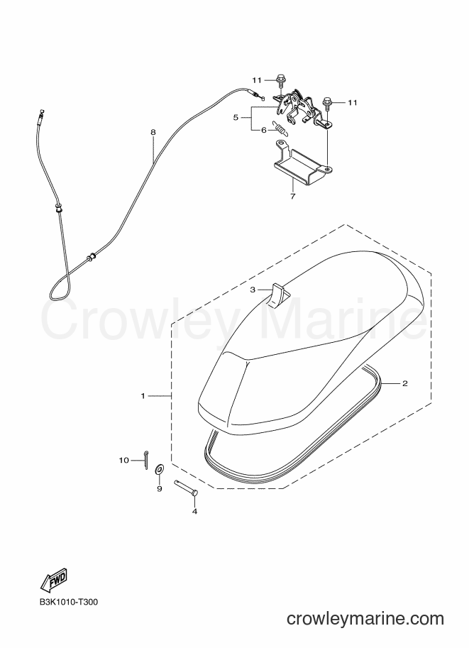 2018 Scooter CEH50 - CEH50 (B3K1) [010] - SEAT