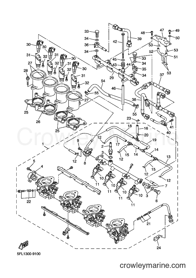 1999 Sport Bike YZF-R7 - YZF-R7 (5FL1) [010] - INTAKE 2