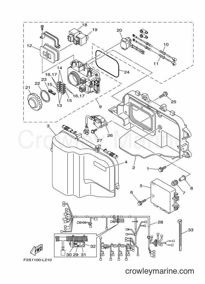 Yamaha Motors FA1800A-L (F2S2) [010] - ELECTRICAL 1