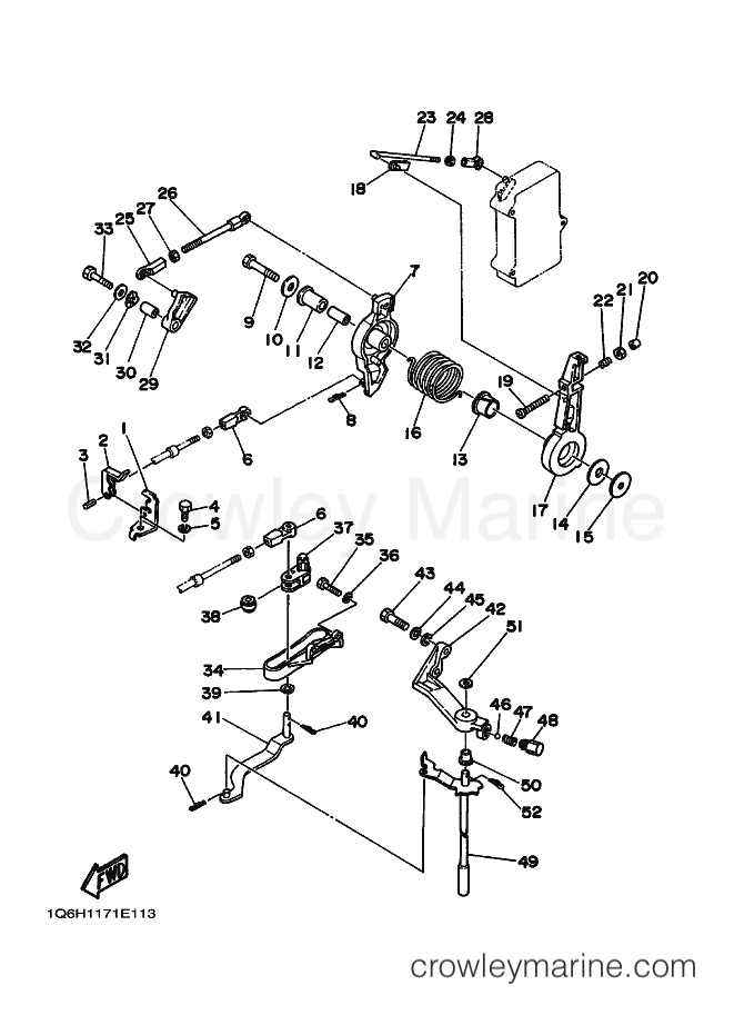 Yamaha Motors 90A (6H10) [010] - CONTROL