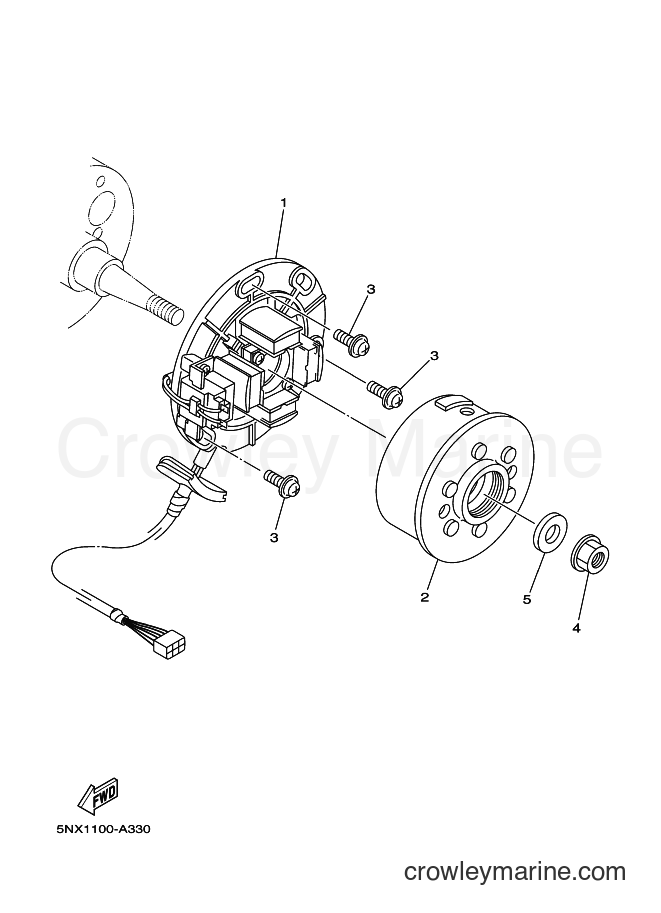 2003 Dirt Bike YZ250 - YZ250 (5UP2) [020] - GENERATOR