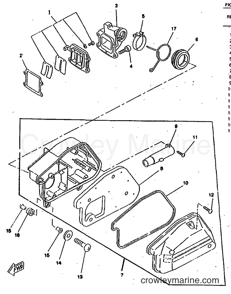 1998 Scooter CW50RSP - CW50RSP (4WL6) [010] - INTAKE