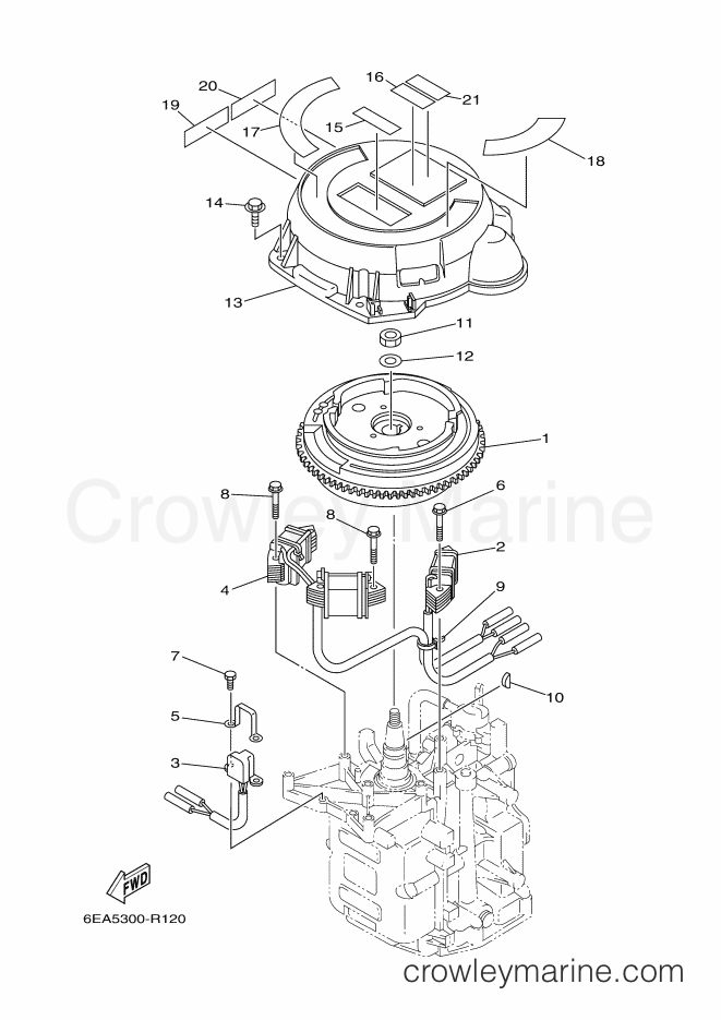 Yamaha Motors FT9.9LEPL (6EA5) [180] - GENERATOR