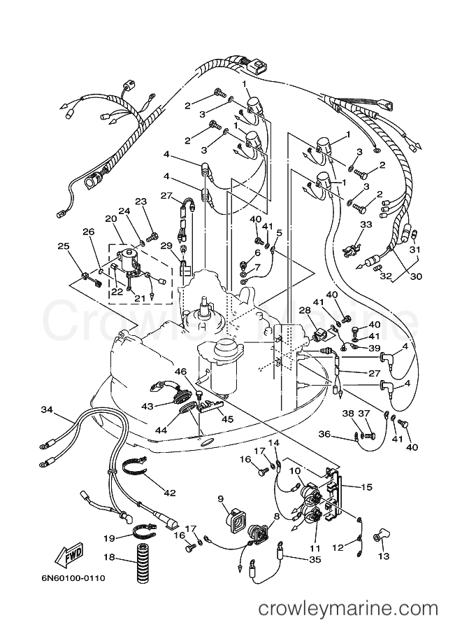 Yamaha Motors 115TLR (6N6) [090] - ELECTRICAL 2