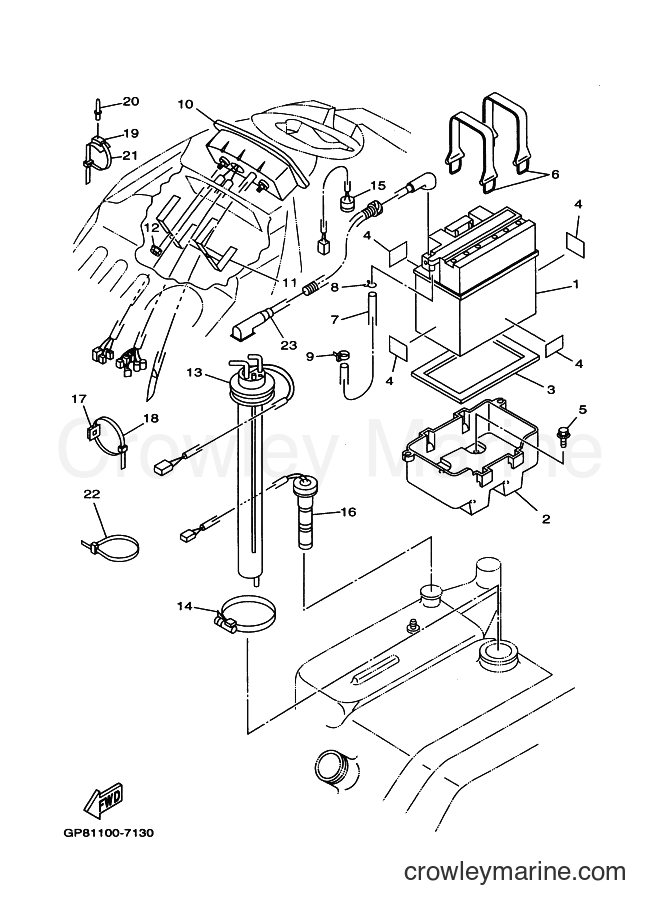 Yamaha Motors GP1200W (GP86) [010] - ELECTRICAL 2