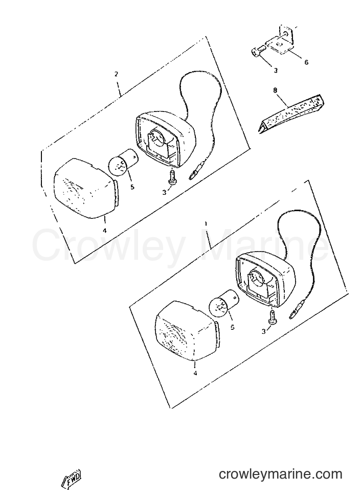1996 Scooter CW50 - CW50 (4VV5) [999] - FLASHER LIGHT