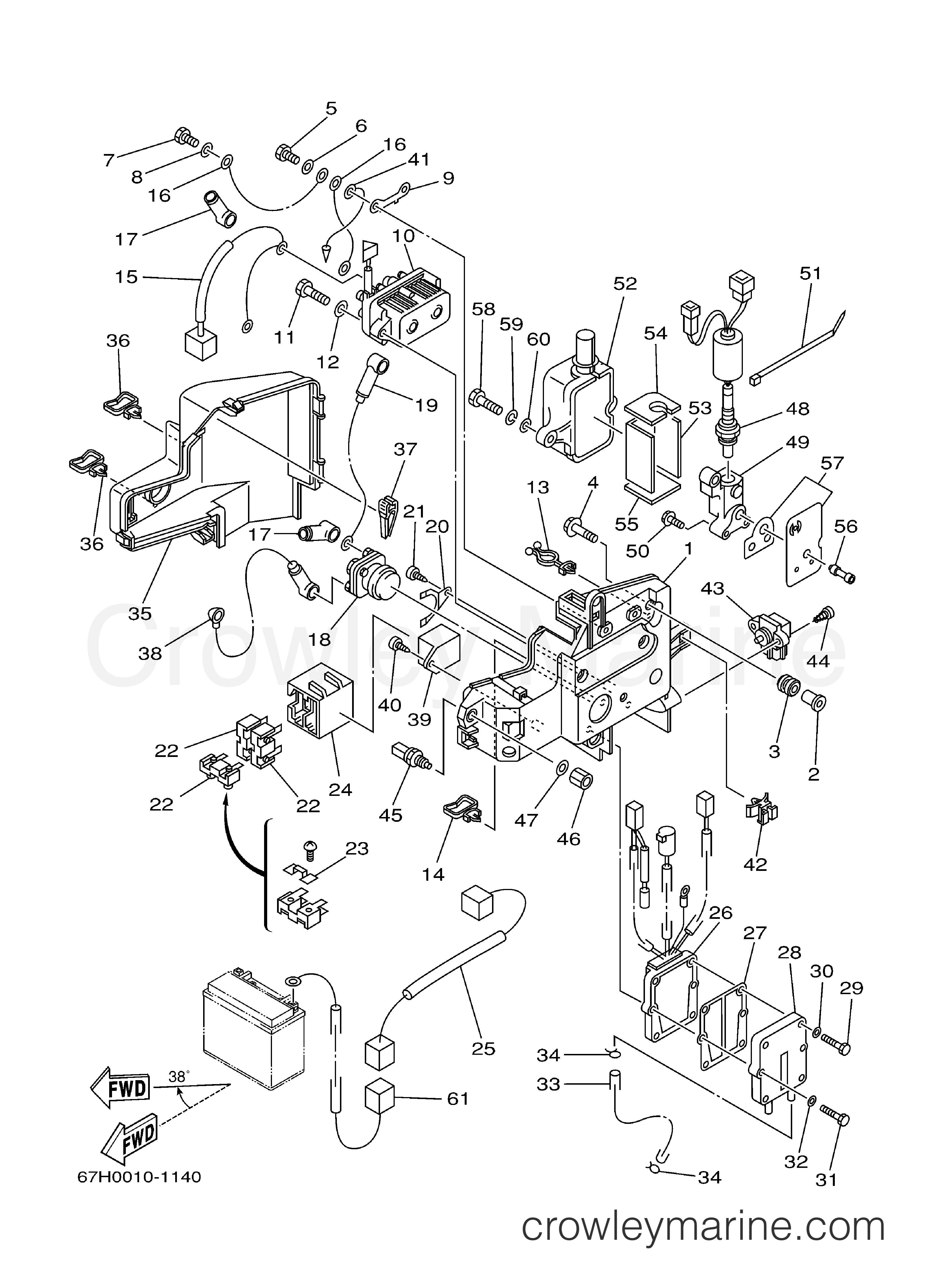 Yamaha Motors LX200TXRY - ELECTRICAL 3