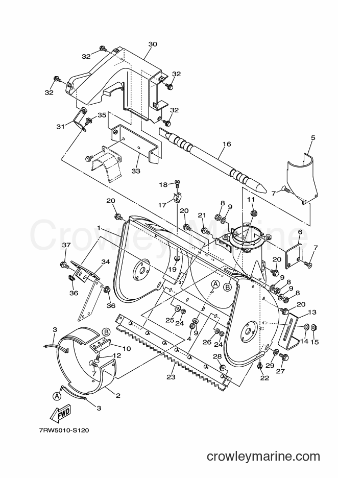 Yamaha Motors YT1070 (7RW5) [010] - AUGA CASE