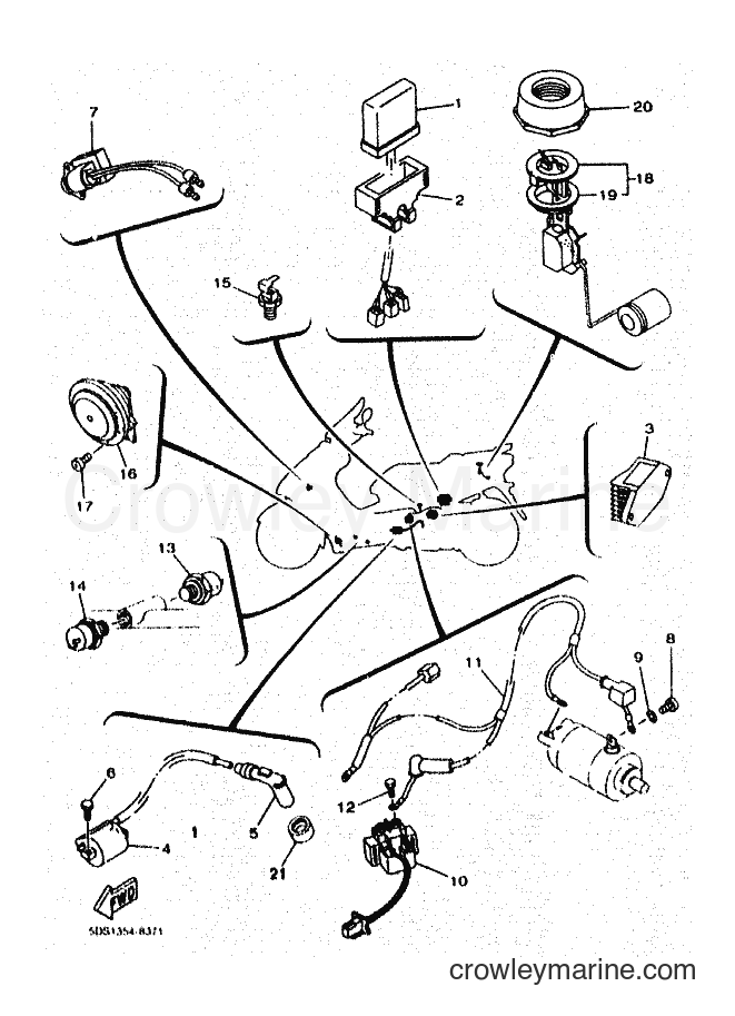 Yamaha Motors YP125E (5DSF) [999] - ELECTRICAL 1