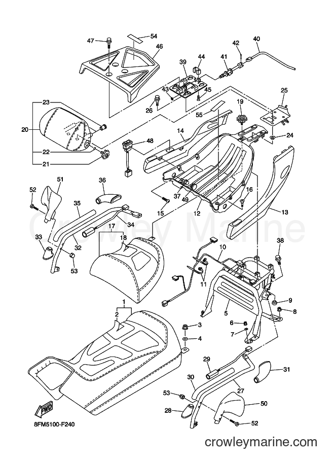Yamaha Motors RS10VT (8ETH) [020] - SEAT