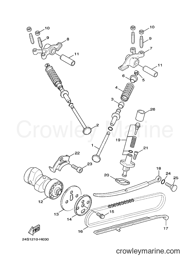 2009 Scooter YW125 - YW125 (37D1) [010] - VALVE
