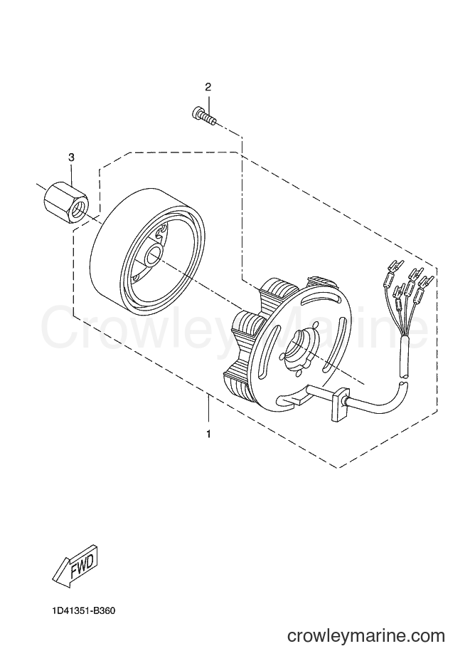 Yamaha Motors DT50RSM (2C3E) [010] - GENERATOR