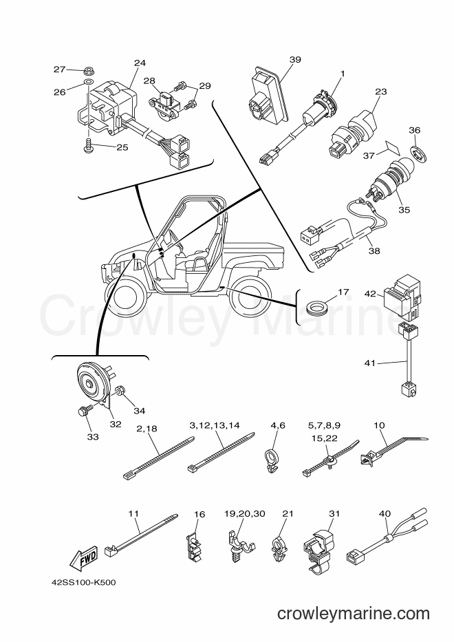 Yamaha Motors YXR700F (42ST) [010] - ELECTRICAL 2